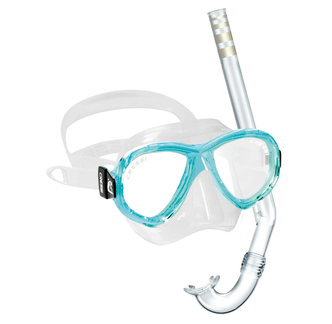 Pack Snorkel KID Cressi - Gafas y tubo