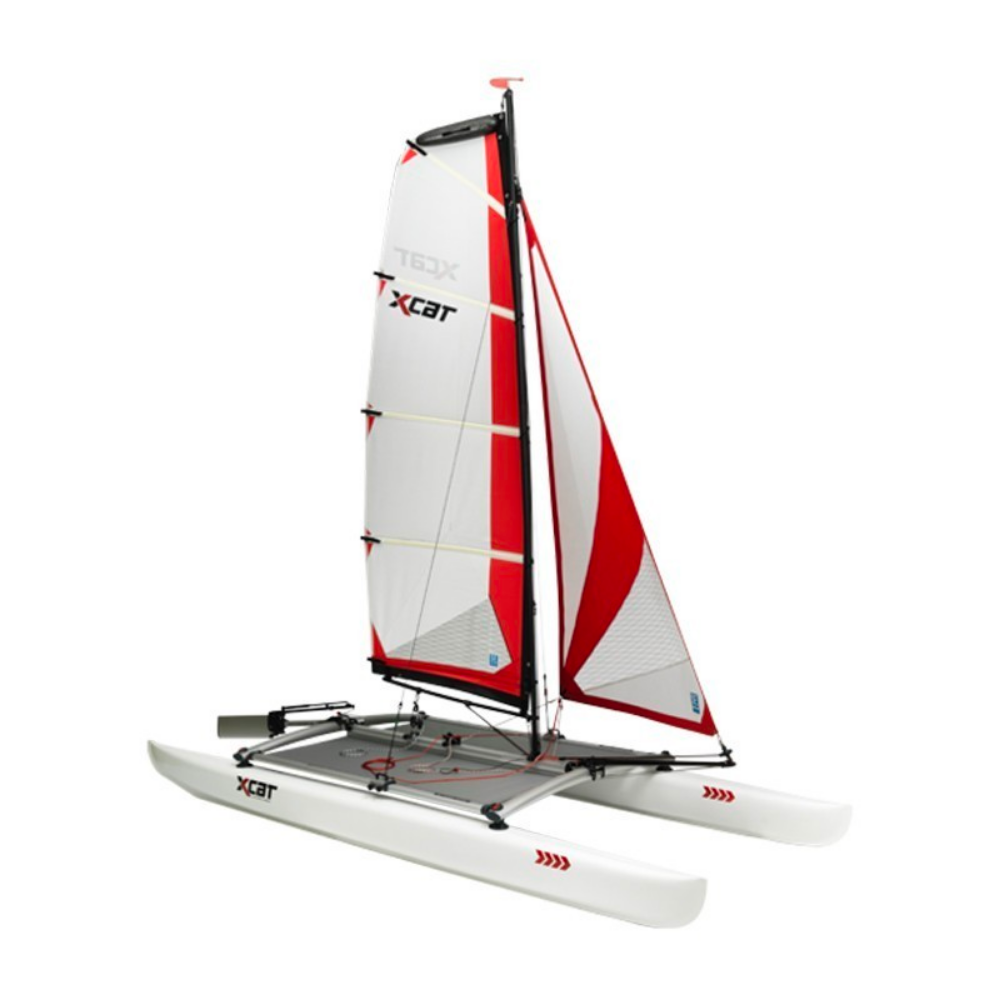 Catamarán desmontable X CAT Sail con Remo ROW VISTA