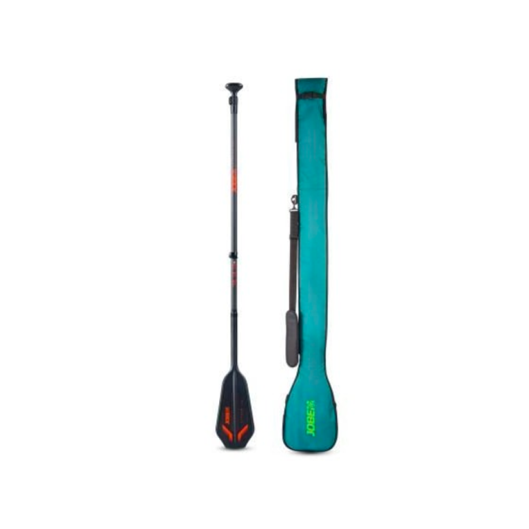 Remo SUP Stream Carbon 100 JOBE Naranja 3-partes + Funda para Remo