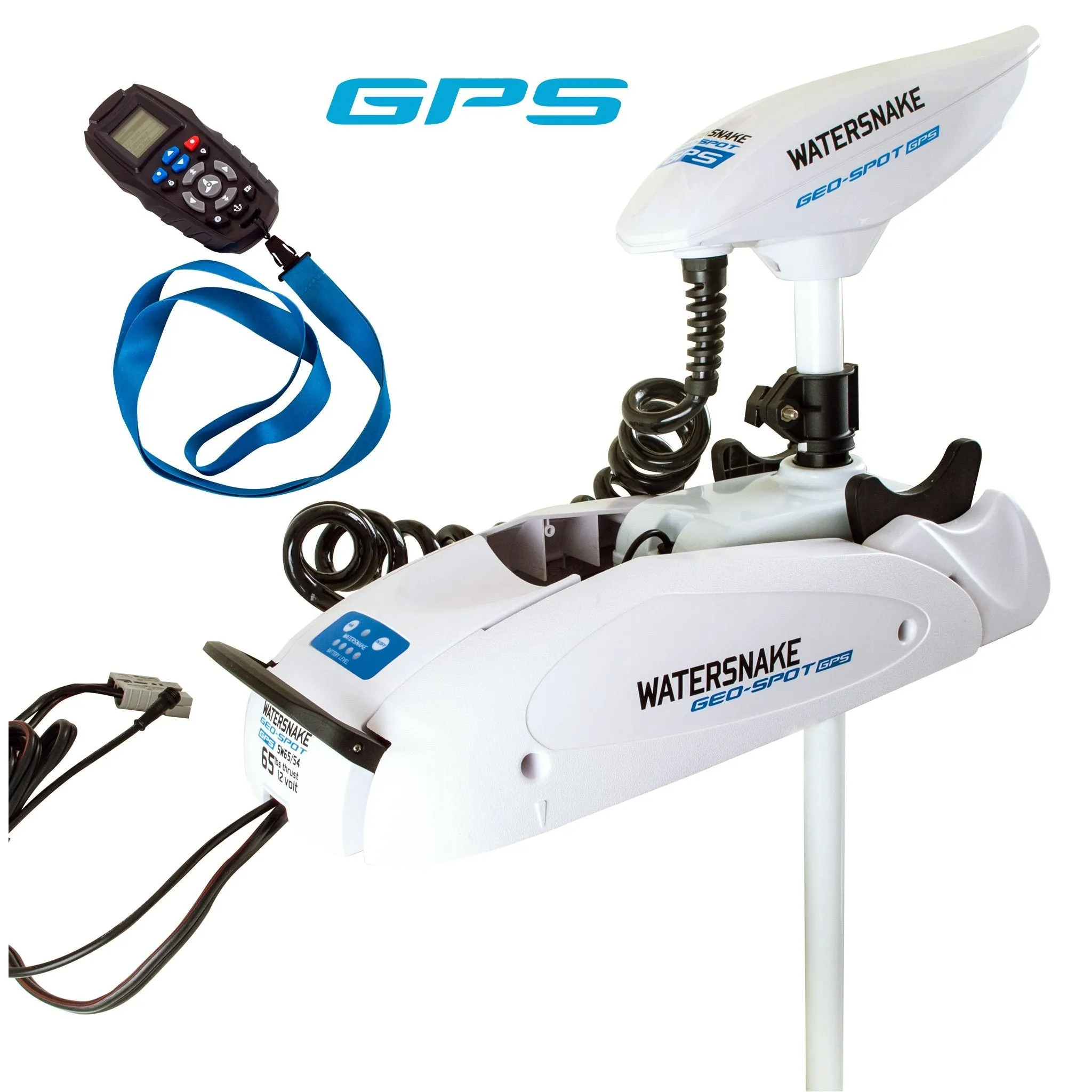 Motor Electrico Watersnake GEO - SPOT con GPS 65lb