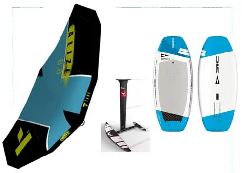 Pack Wing Foil SIC Raptor 5'8 + Alize 6m + Foil Carbon SLash